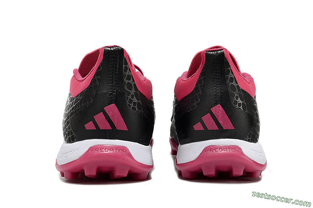 Adidas Predator 24 Elite TF Low-Tops Soccer Shoes - Black/Red/White 5