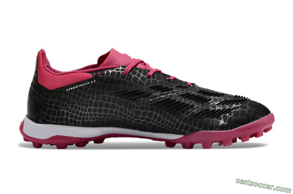 Adidas Predator 24 Elite TF Low-Tops Soccer Shoes - Black/Red/White 7