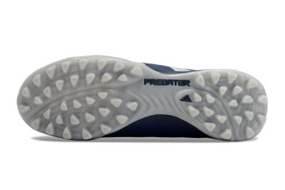 Adidas Predator 24 Elite TF Low-Tops Soccer Shoes - Silver/Blue/Red