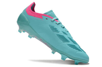 Adidas Predator Accuracy FG Low-Tops Soccer Cleats - Jade/Pink/Purple