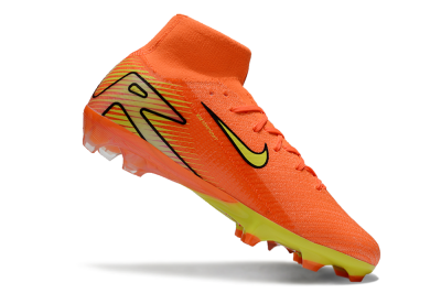 Nike Air Zoom Mercurial Superfly 10 Elite FG High-Tops Soccer Cleats - Red/Yellow/Black