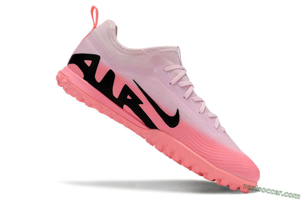 Nike Air Zoom Mercurial Vapor 15 Pro TF Low-Tops Soccer Shoes - Pink/Black 4