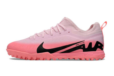 Nike Air Zoom Mercurial Vapor 15 Pro TF Low-Tops Soccer Shoes - Pink/Black