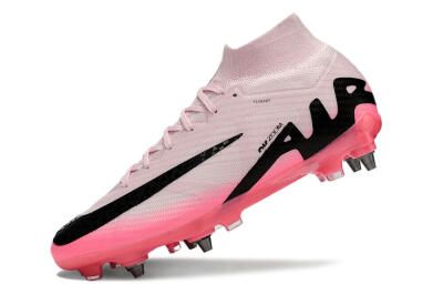 Nike Air Zoom Mercurial Superfly 9 Elite SG High-Tops Soccer Cleats - Pink/Black