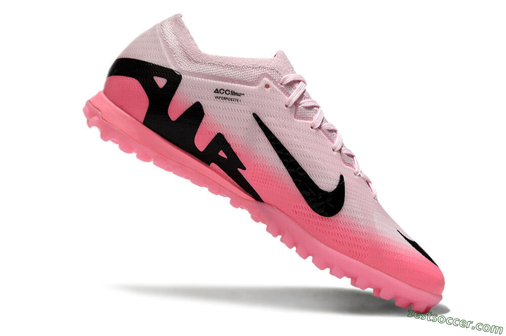 Nike Air Zoom Mercurial Vapor 15 Elite TF Low-Tops Soccer Shoes - Pink/Black 4