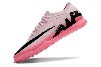 Nike Air Zoom Mercurial Vapor 15 Elite TF Low-Tops Soccer Shoes - Pink/Black