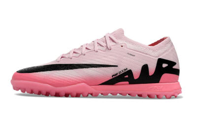 Nike Air Zoom Mercurial Vapor 15 Elite TF Low-Tops Soccer Shoes - Pink/Black