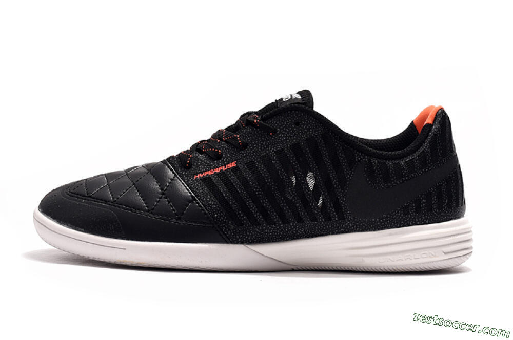 Nike Lunar Gato 2 IC Low-Tops Soccer Shoes - Black/Red/White 0