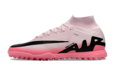 Nike Air Zoom Mercurial Superfly 9 Elite TF High-Tops Soccer Cleats - Pink/Pink/Black