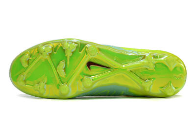 Nike Phantom GX DF Elite FG Low-Tops Soccer Cleats - Green/Yellow/Red