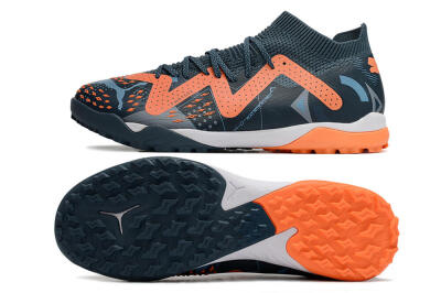 Puma Future Ultimate TF Low-Tops Soccer Shoes - Blue/Orange
