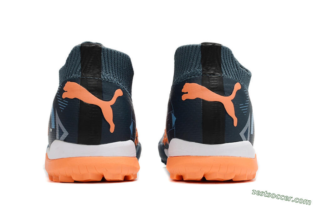 Puma Future Ultimate TF Low-Tops Soccer Shoes - Blue/Orange 5
