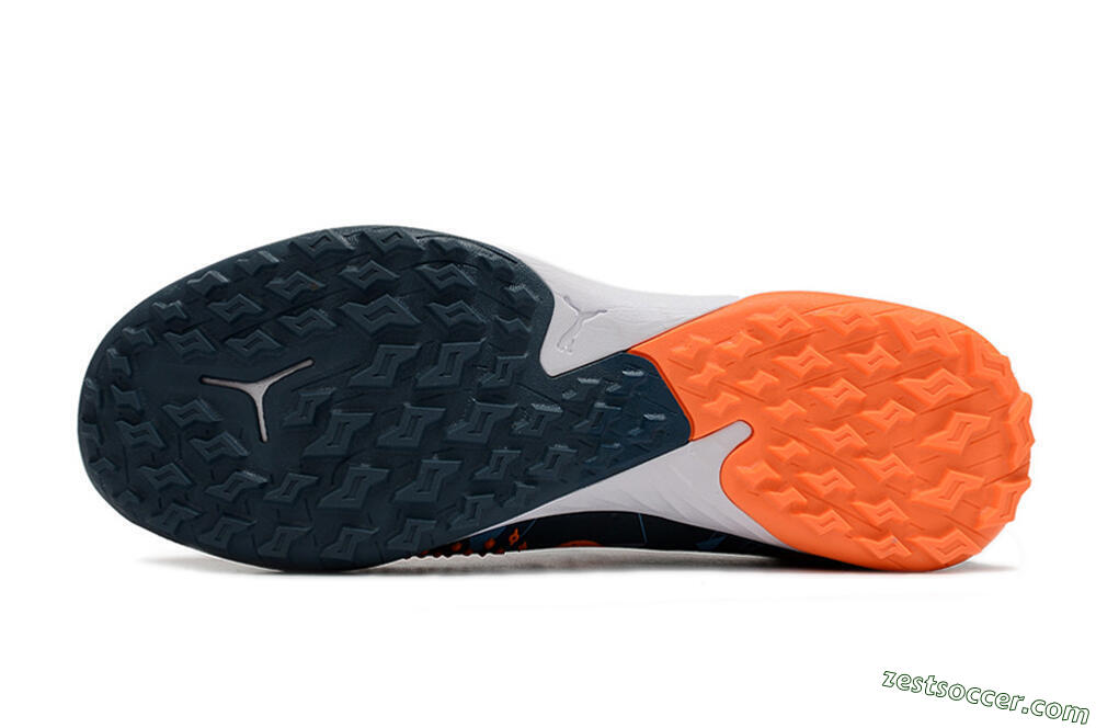 Puma Future Ultimate TF Low-Tops Soccer Shoes - Blue/Orange 6
