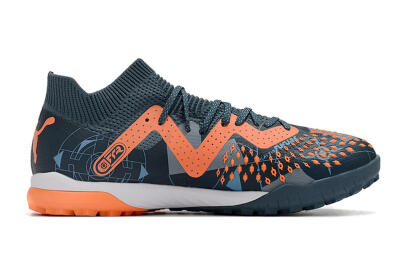 Puma Future Ultimate TF Low-Tops Soccer Shoes - Blue/Orange