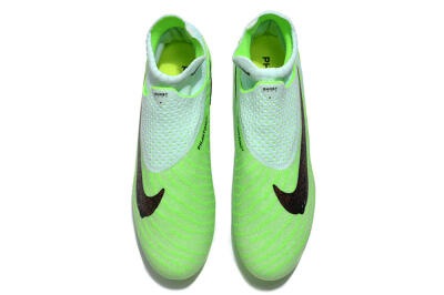 Nike Phantom GX Elite FG High-Tops Soccer Cleats - Green/Brown/Black
