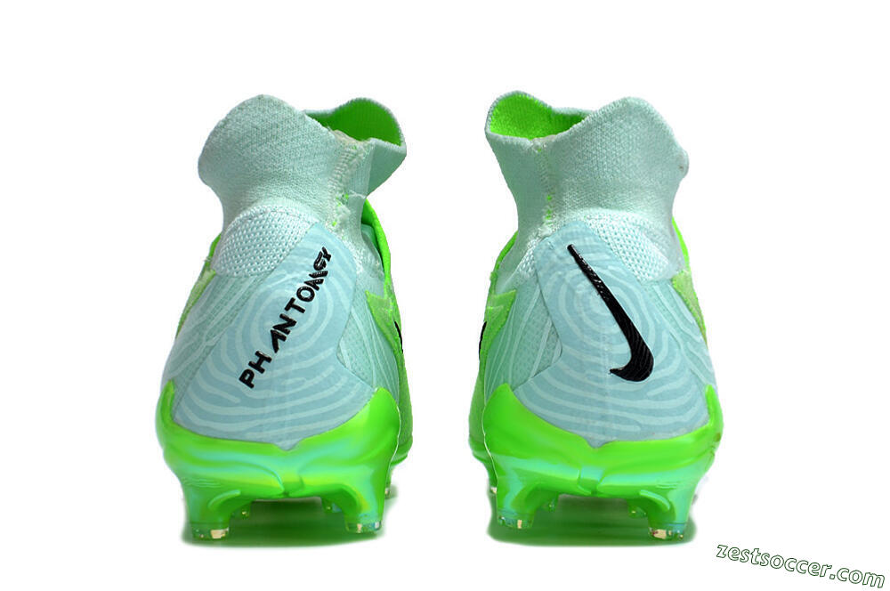 Nike Phantom GX Elite FG High-Tops Soccer Cleats - Green/Brown/Black 6