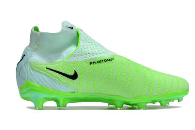 Nike Phantom GX Elite FG High-Tops Soccer Cleats - Green/Brown/Black