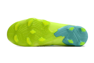 Puma Future Ultimate FG Low-Tops Soccer Cleats - Green/Blue/Black