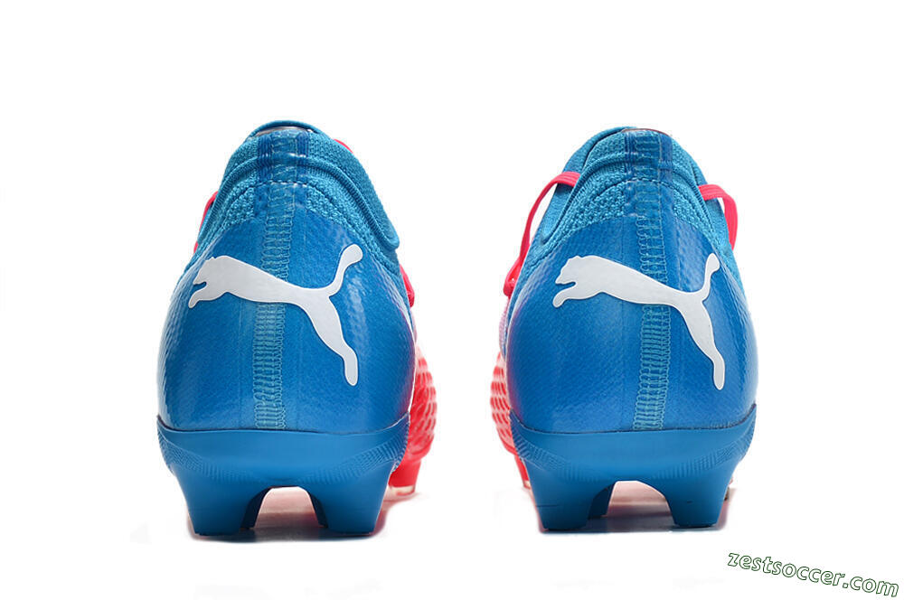 Puma Future Z 1.3 Instinct FG Low-Tops Soccer Cleats - Pink/Blue 6