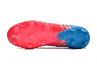 Puma Future Z 1.3 Instinct FG Low-Tops Soccer Cleats - Pink/Blue