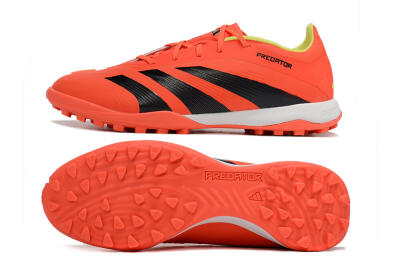 Adidas Predator 24 Elite TF Low-Tops Soccer Shoes - Red/Black/White