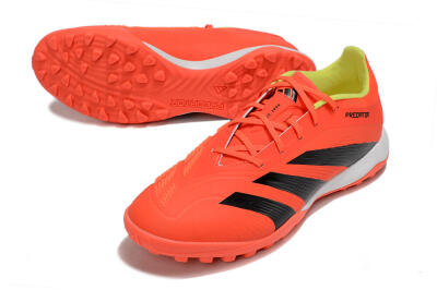 Adidas Predator 24 Elite TF Low-Tops Soccer Shoes - Red/Black/White