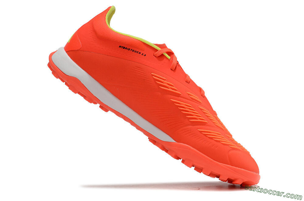 Adidas Predator 24 Elite TF Low-Tops Soccer Shoes - Red/Black/White 4