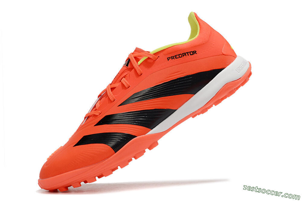 Adidas Predator 24 Elite TF Low-Tops Soccer Shoes - Red/Black/White 5