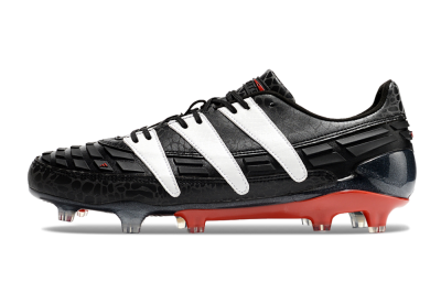 Adidas Predator Accelerator 94 FG Low-Tops Soccer Cleats - Black/White/Red