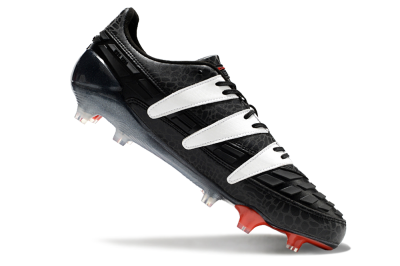 Adidas Predator Accelerator 94 FG Low-Tops Soccer Cleats - Black/White/Red