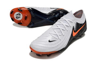 Nike Phantom Luna Elite NU FG Low-Tops Soccer Cleats - White/Black/Red