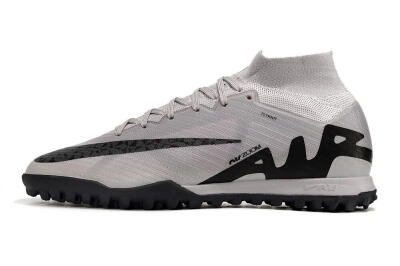 Nike Air Zoom Mercurial Superfly 9 Elite TF High-Tops Soccer Shoes - Grey/Black/Pink