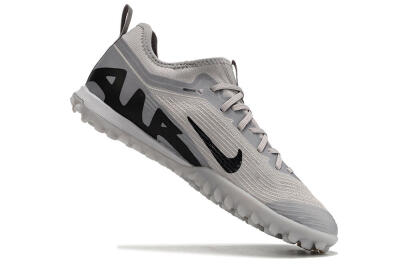 Nike Air Zoom Mercurial Vapor 15 Pro TF Low-Tops Soccer Shoes - Grey/Black