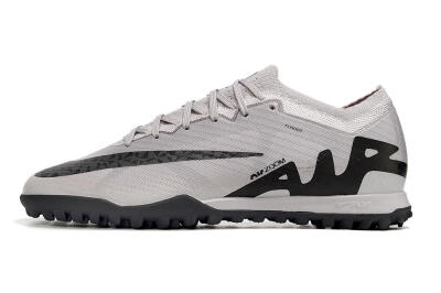 Nike Air Zoom Mercurial Vapor 15 Elite TF Low-Tops Soccer Shoes - Grey/Black/Pink