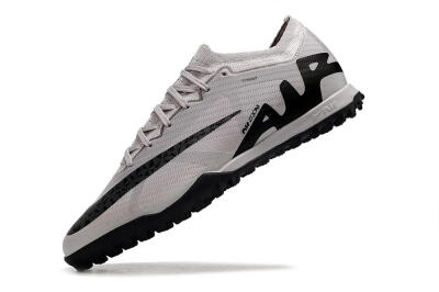 Nike Air Zoom Mercurial Vapor 15 Elite TF Low-Tops Soccer Shoes - Grey/Black/Pink