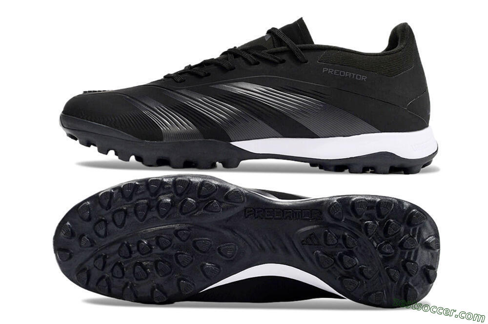 Adidas Predator 24 Elite TF Low-Tops Soccer Shoes - Black/White 1