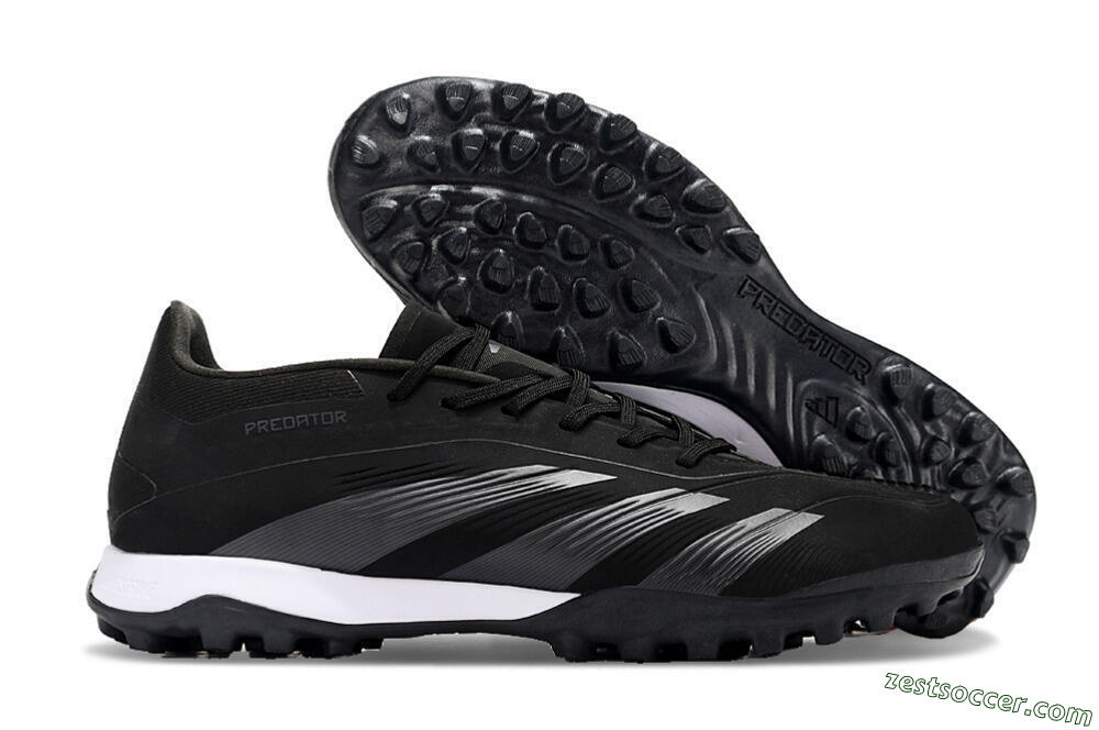 Adidas Predator 24 Elite TF Low-Tops Soccer Shoes - Black/White 0