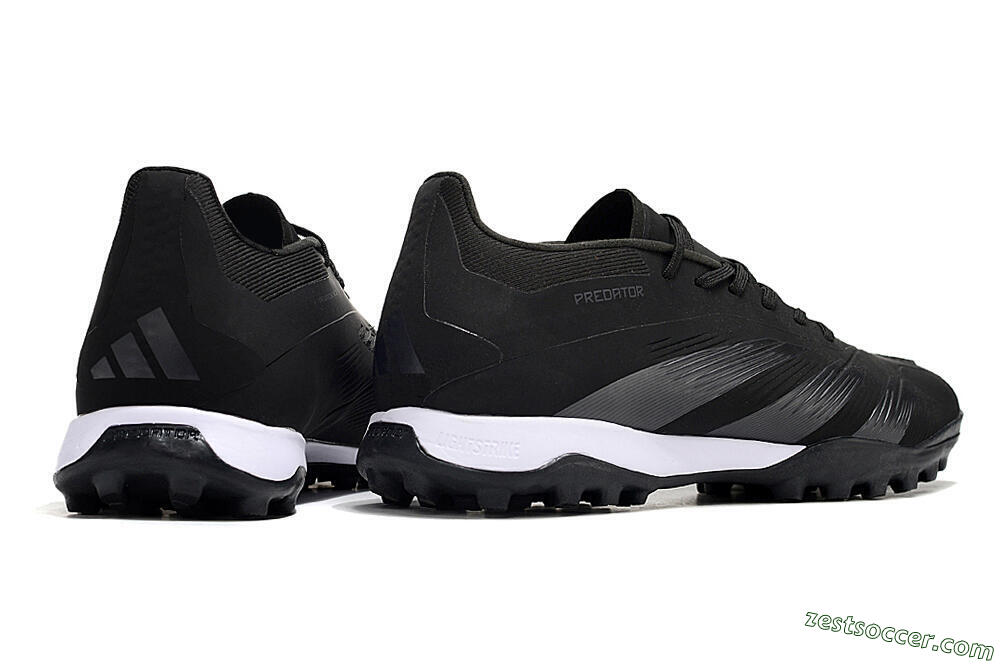 Adidas Predator 24 Elite TF Low-Tops Soccer Shoes - Black/White 6