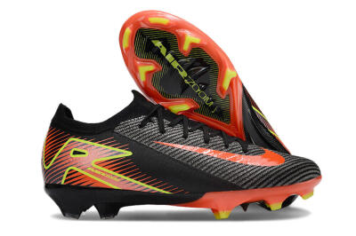 Nike Air Zoom Mercurial Vapor 16 Elite FG Low-Tops Soccer Cleats - Black/Red/Yellow