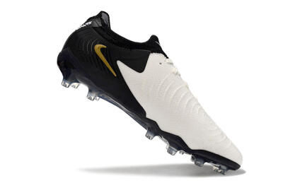 Nike Phantom Luna Elite AG Low-Tops Soccer Cleats - White/Black/Gold