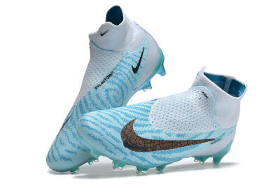 Nike Phantom GX Elite FG High-Tops Soccer Cleats - Jade/Black/Gold