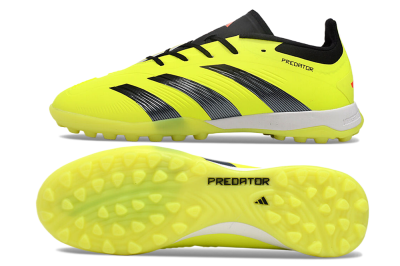 Adidas Predator 24 Elite TF Low-Tops Soccer Shoes - Yellow/Black/White