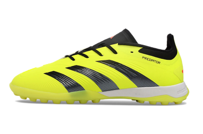 Adidas Predator 24 Elite TF Low-Tops Soccer Shoes - Yellow/Black/White