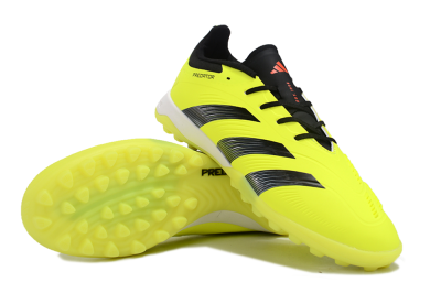 Adidas Predator 24 Elite TF Low-Tops Soccer Shoes - Yellow/Black/White
