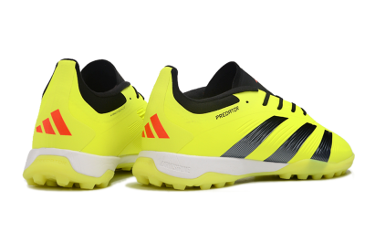 Adidas Predator 24 Elite TF Low-Tops Soccer Shoes - Yellow/Black/White