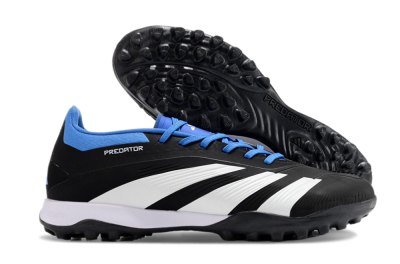 Adidas Predator 24 Elite TF Low-Tops Soccer Shoes - Black/White/Blue