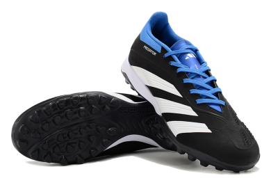 Adidas Predator 24 Elite TF Low-Tops Soccer Shoes - Black/White/Blue