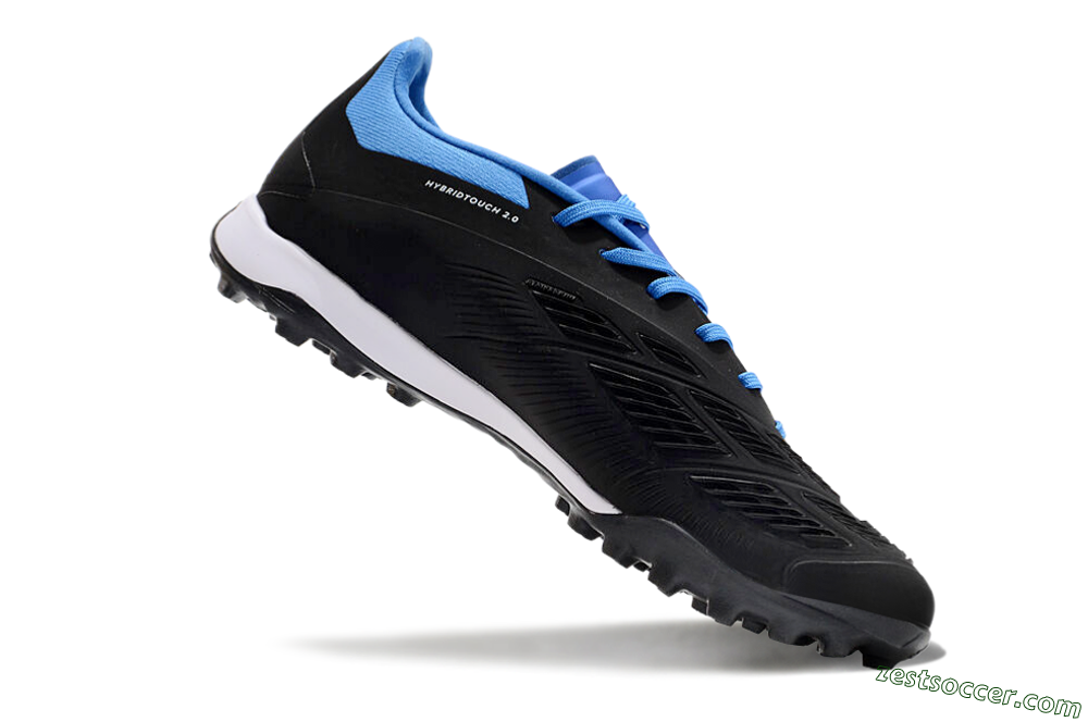 Adidas Predator 24 Elite TF Low-Tops Soccer Shoes - Black/White/Blue 4