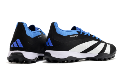 Adidas Predator 24 Elite TF Low-Tops Soccer Shoes - Black/White/Blue