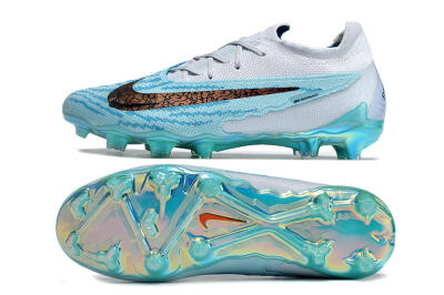 Nike Phantom GX Elite FG Low-Tops Soccer Cleats - Jade/Black/Gold